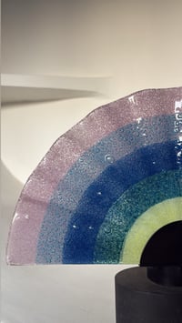 Image 6 of Lampe arc-en-ciel en verre de Murano 