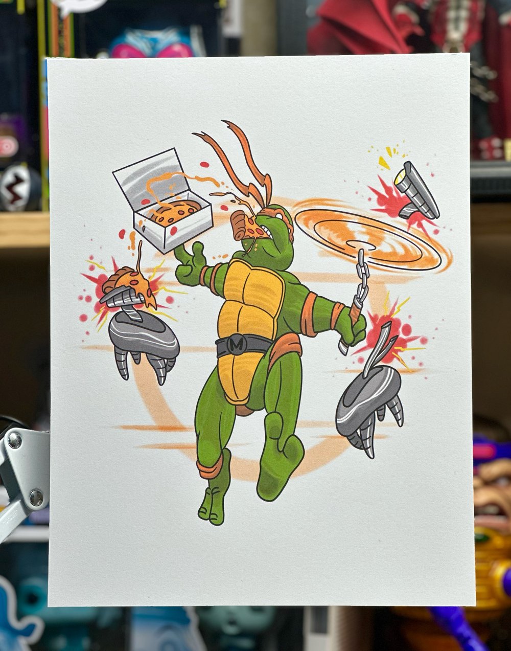 TURTLE POWER ! (All 4 prints )