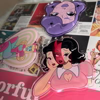 Image 5 of Devil girl phone grip