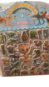 BRAIN ROT STICKER PACK-1ct