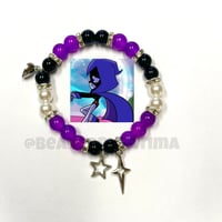 Image 3 of Beast Boy and Raven Matching Bracelets 