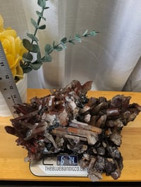 Image 2 of 6lb Rare Hematite Smoky / Rose Quartz Crystal Specimen