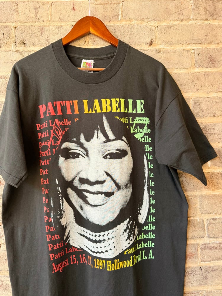 Image of RARE 1997 VINTAGE PATTI LABELLE HOLYWOOD BOWL L.A.  CONCERT TEE