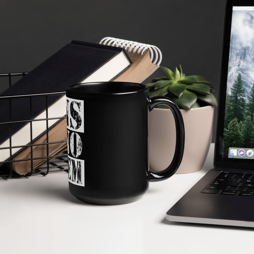 BLACK AND WHITE S.O.N.S MUG
