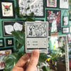 Pokémon card holo stickers