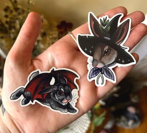 Image of SPOOKY RABBIT STICKER PACK