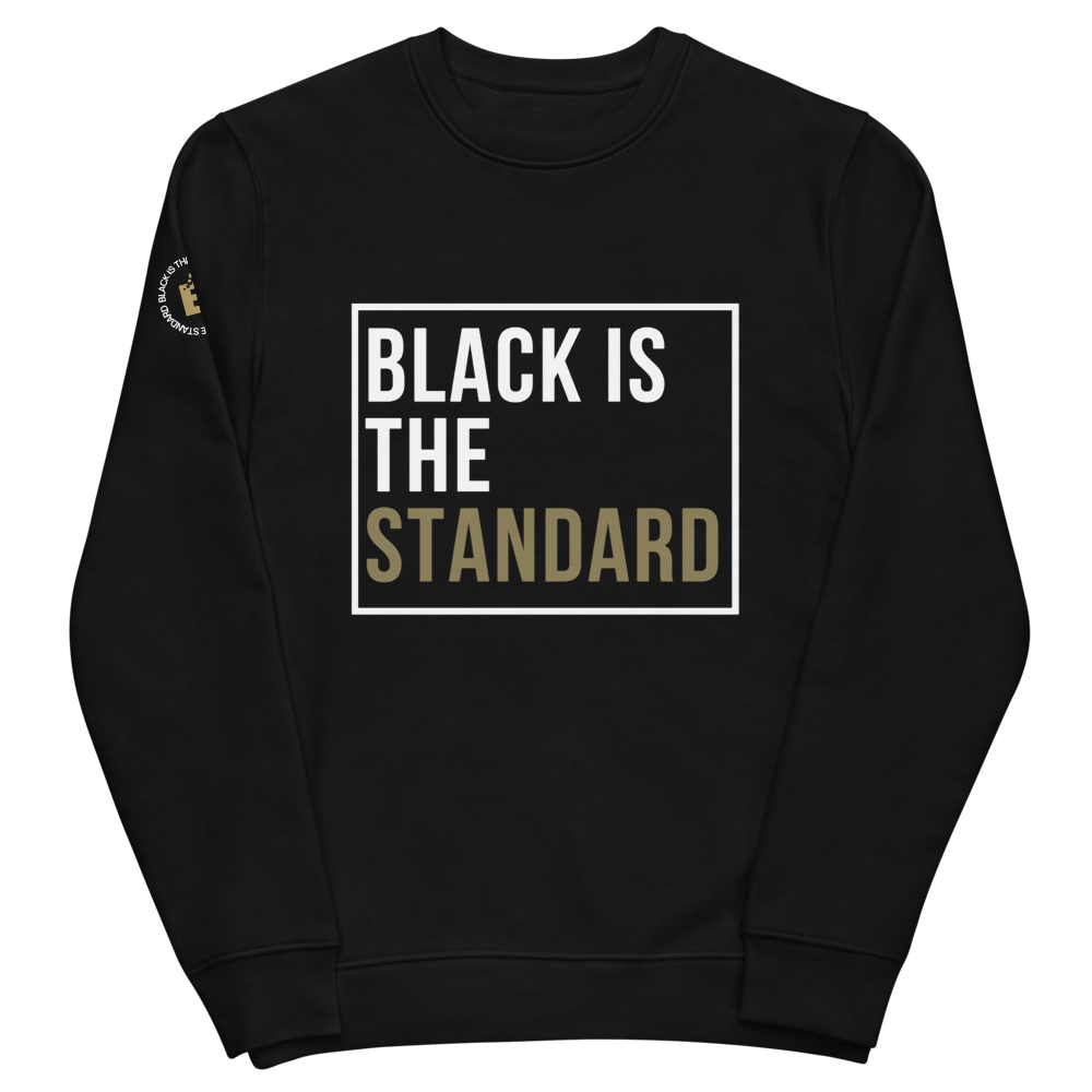 Image of Black Is The Standard Casual Long Sleeved T-shirt