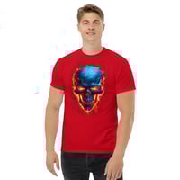 Image 6 of Flame skull Unisex classic tee