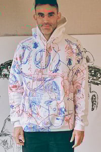Image 3 of Hand Painted Hoodie 2