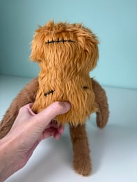 Image 4 of Soft Weighted Voodoo Doll - Green