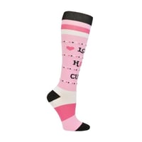 Image 3 of Pro Cure -Love , Hope , Cure Compression Sock