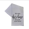 Dogs House Flour Sack Towel