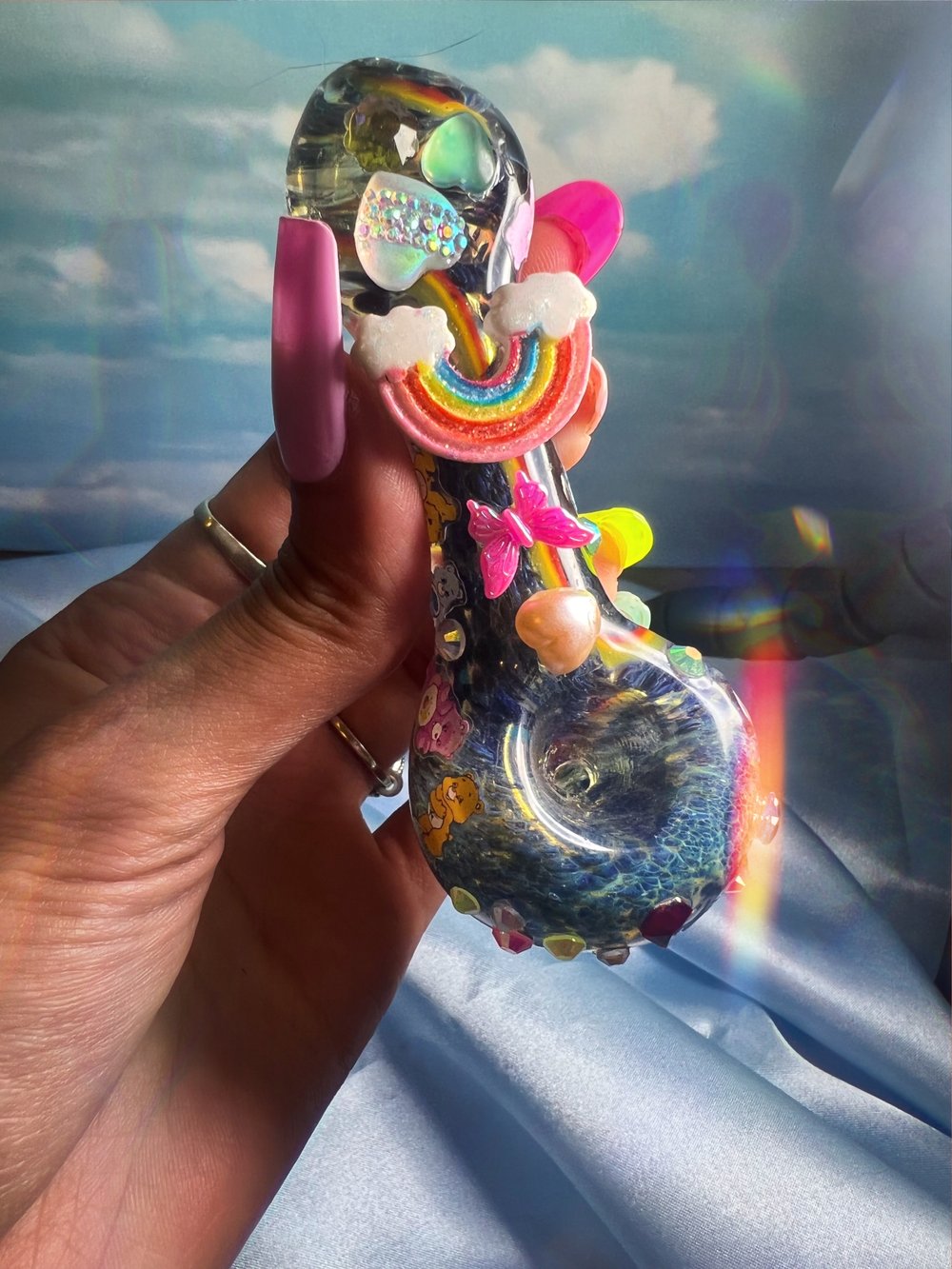 Care bear sky blue pipe