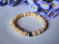 Image 4 of Honey Jade (Golden Jasper) Bracelet, Stretch Bracelet