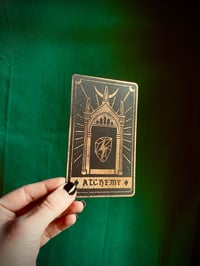 Image 2 of 🟢 STOCK 🟢 Carte De Tarot Or Et Noir - ✨DIVINATION✨