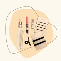 Mini Touch-up Hair Pouch 