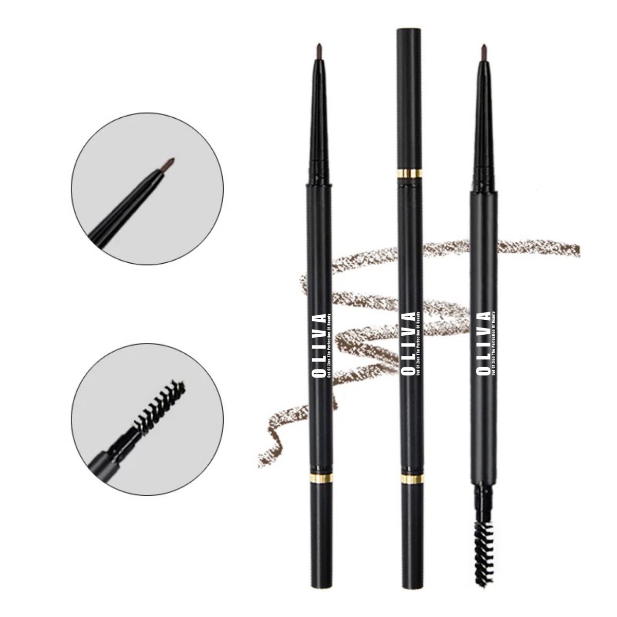 PRO EYEBROW PENCIL OLIVA COSMETICS