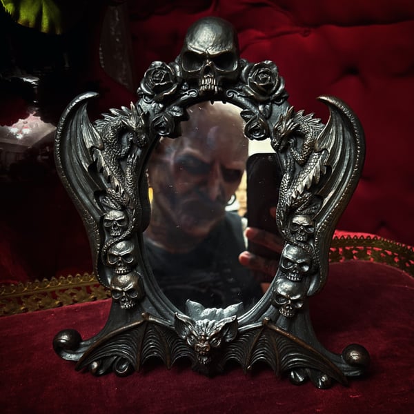 Image of Vampire Bat Mirror