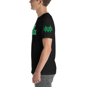 Image of Listen to Saint Patrick Unisex Black T-Shirt