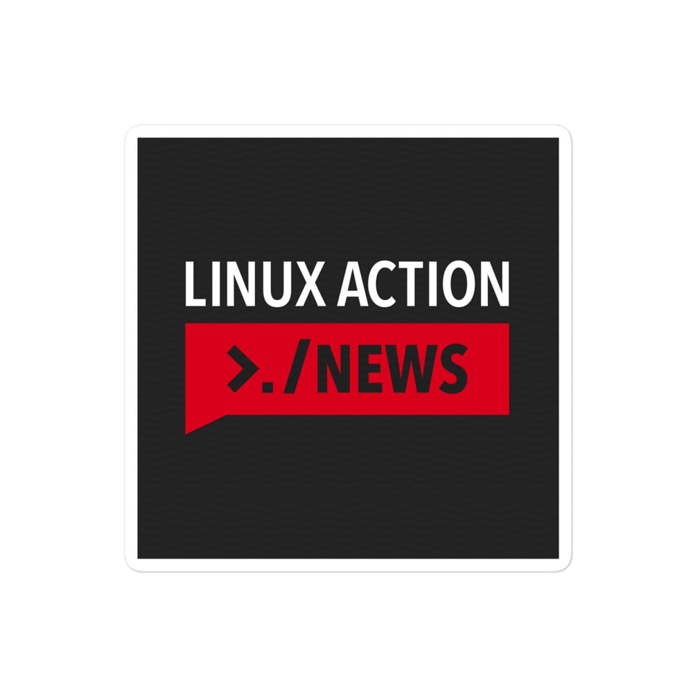 Linux Action News Sticker