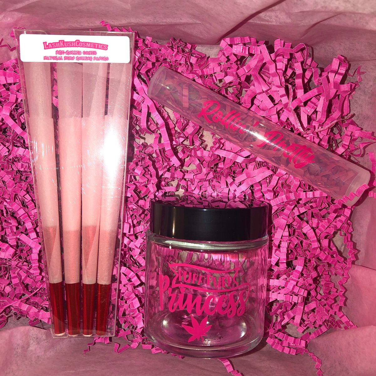 Red/Pink VL Bikini  Lash Kush Cosmetics
