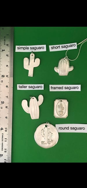 Image of Saguaro Cactus Pendants