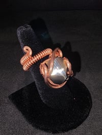 Image 3 of Adjustable Iron Pyrite Ring #1