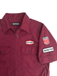 Image 2 of 90's Hysteric Glamour Racing Mechanic Zip-Up - L
