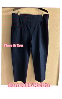 Image 7 of New Sz 16/18 Time & Tru Stretch Jeans #695*1.6