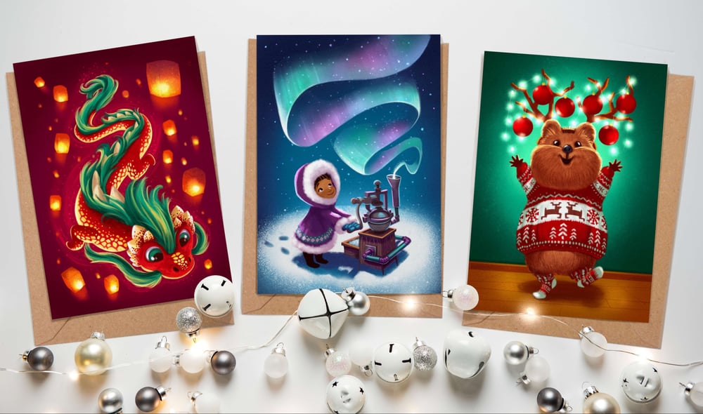Image of Nieuwe Wenskaartjes (3-pack)
