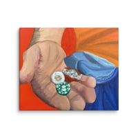 Image 3 of BROKE BOI Canvas Print