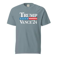 Image 4 of President Trump Vance 24 Ticket - Comfort Colors - Unisex garment-dyed heavyweight t-shirt