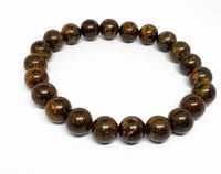 Bronzite crystal bracelet 