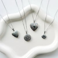 Image 3 of HEART LOCKET IN SILVER 