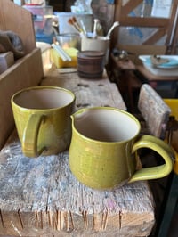 Image 3 of Olive speckle Mug and Jug 320ml