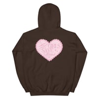Image 2 of HOT GIRLS HAVE HEART HOODIE - BLUSH