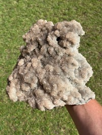 Image 8 of Smoky Champagne Druzy Quartz & Chalcopyrite Statement Cluster| #3075