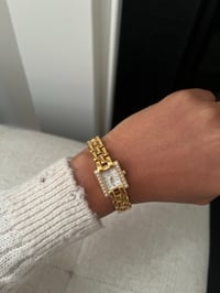 Image 7 of RARE- Vintage Elgin Gold Watch With Diamonds - NEW IN BOX 