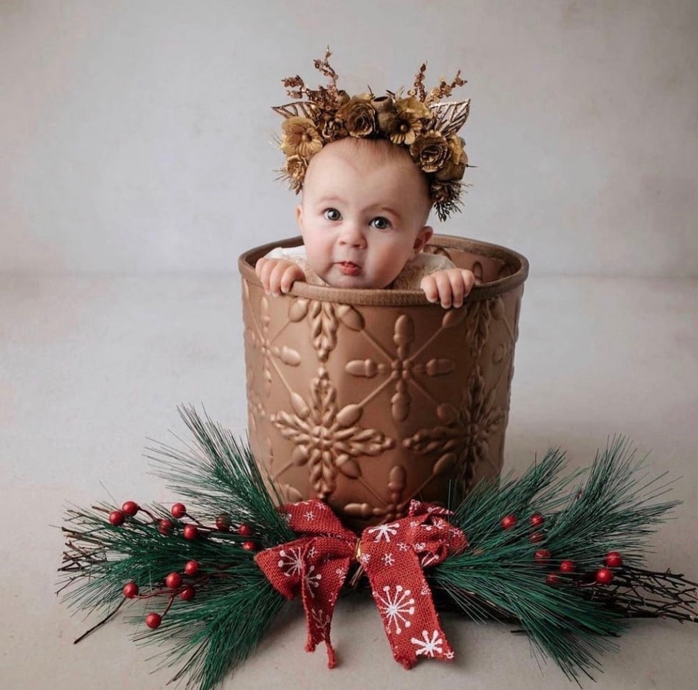 Image of Copper Color Sitter Bucket