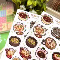 Image 2 of Hearty Soup | Matte Sticker Sheet