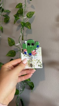 Patriotic cactus 