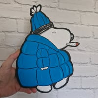 Image 1 of Snoopy hand made wood cutout 