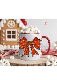 Image 2 of Holiday Bow Mug