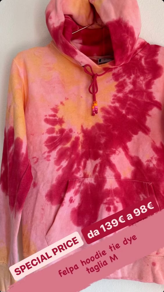 Image of FELPA HOODIE TIE DYE