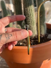 Image 4 of “rainbow road” glass spoon