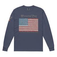Image 3 of Memorial Day Everyday! Garment-dyed heavyweight long-sleeve shirt