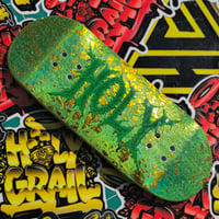 Image 2 of Green Foil\Gold Fractured 35mm Street(KNIGHT MOLD)