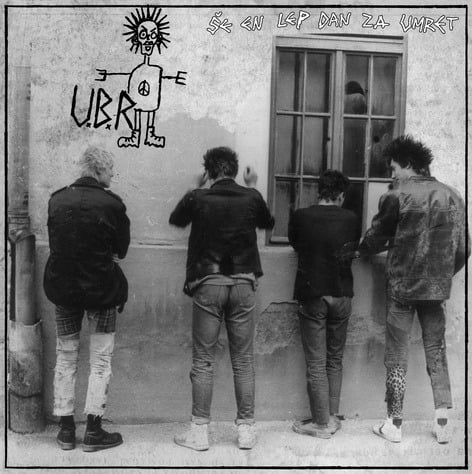 Image of U.B.R. - "Sen En Lep Dan Za Umret" Lp (red vinyl)