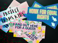 Image 1 of Assorted Bumper Stickers