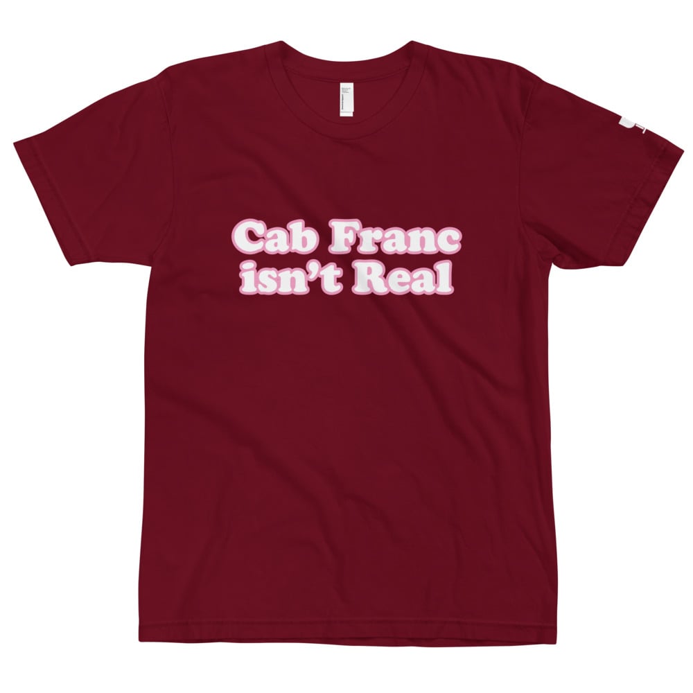 Image of Cab franc isn't real T-shirt - Red